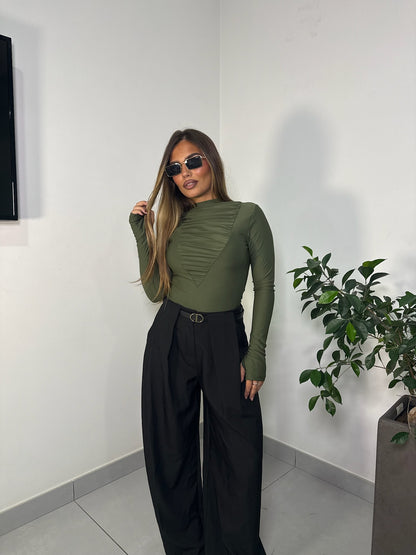 Pantalone Iconico Nero 18186