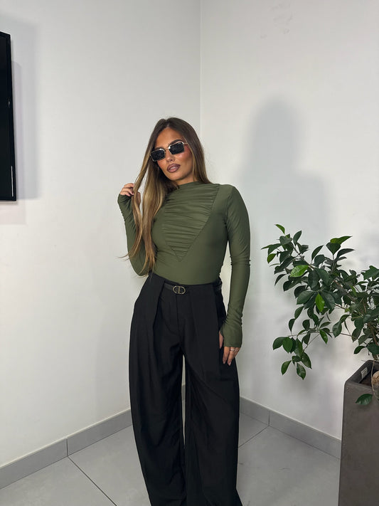 Pantalone Iconico Nero 18186