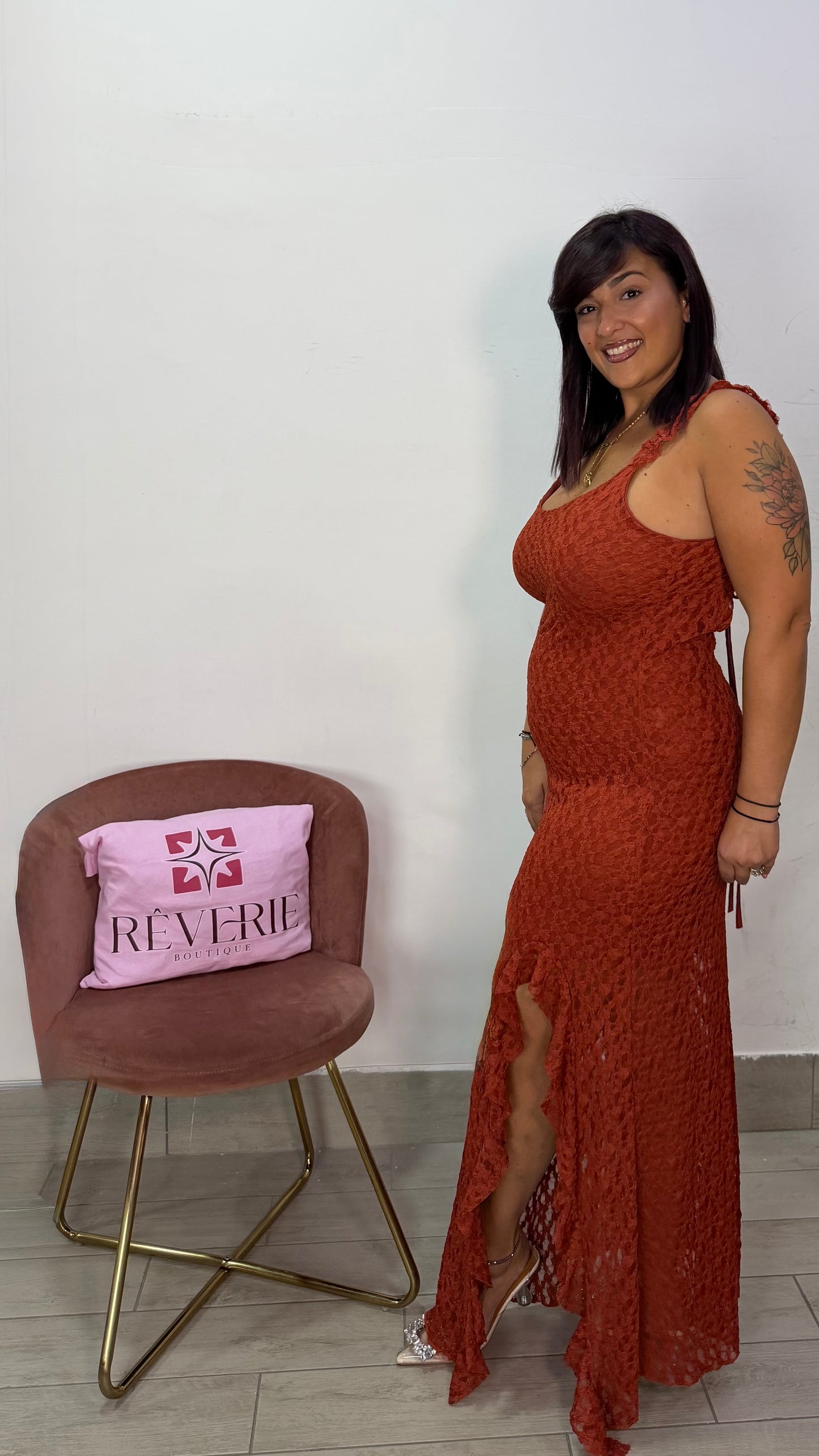 Dress Zora Ruggine 22816