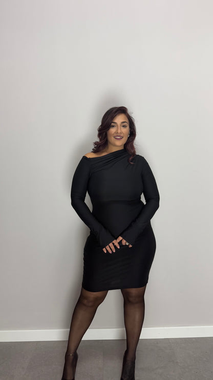 Dress Nicole Nero AQ16206