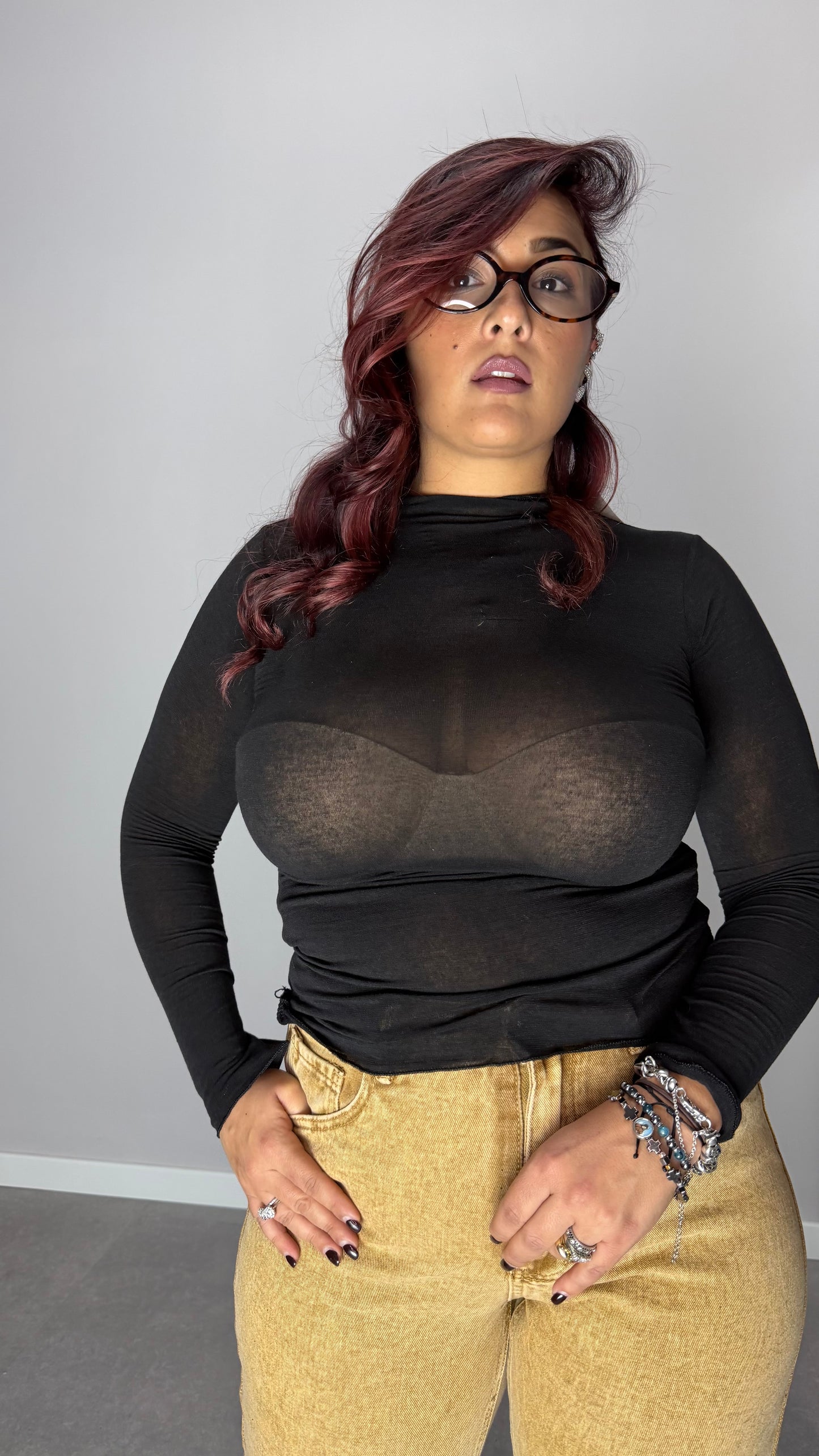 Shirt Velatissime Cashmere Nero28150