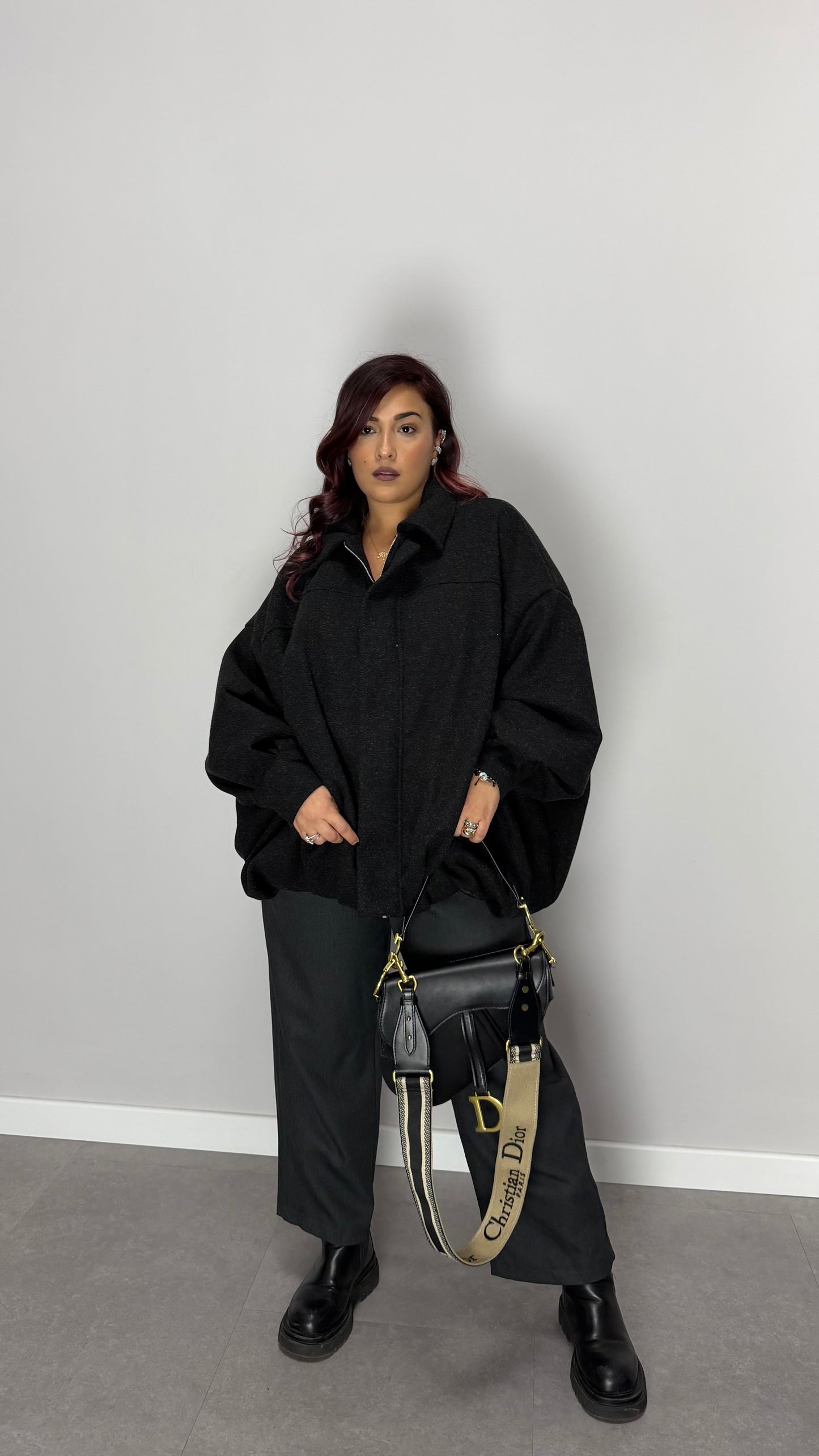 Giubbino Caban Nero 6757