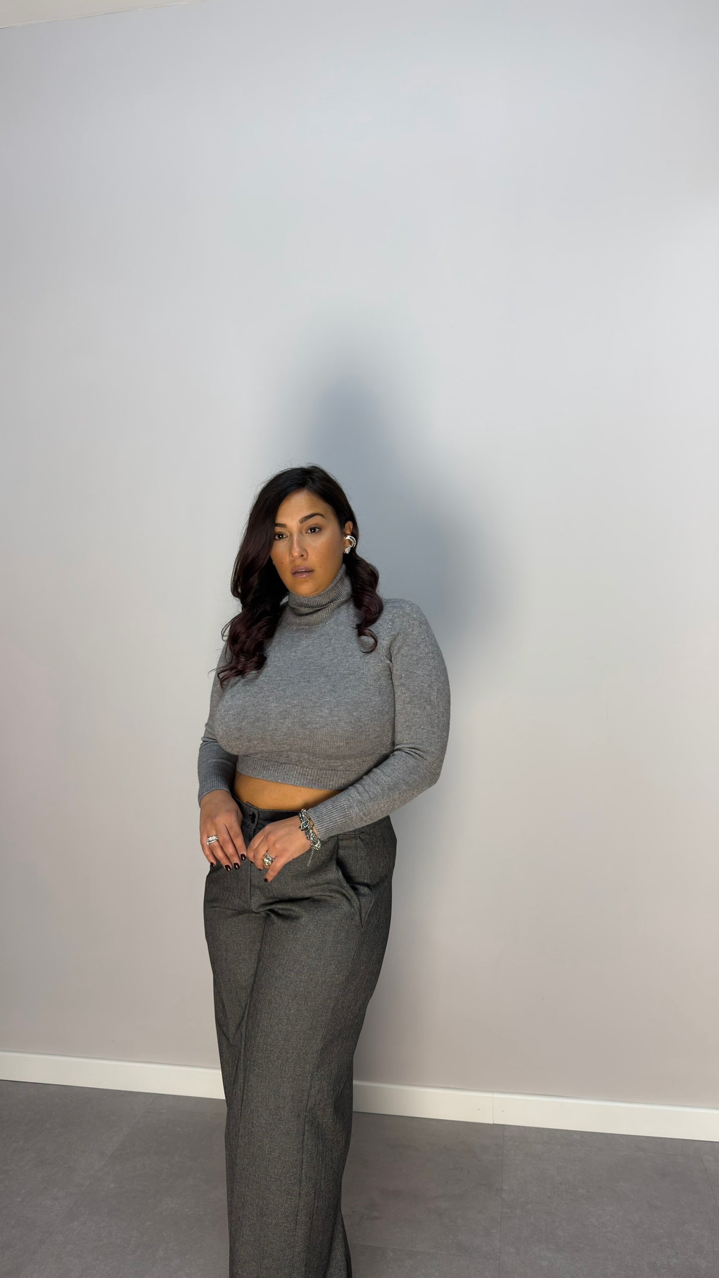 Pantalone Studios top Quality Grigio CR11304