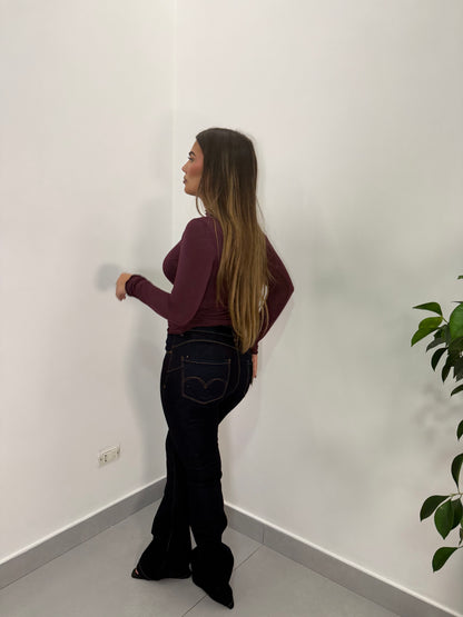 Jeans Emma con Zampa CZ061