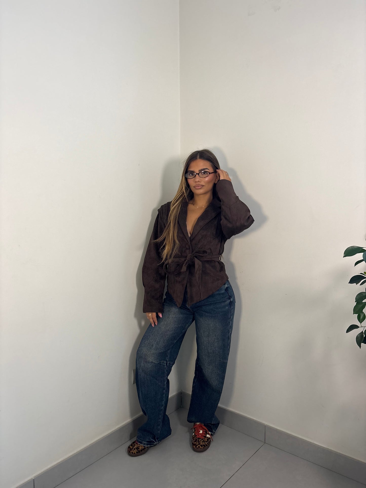 Giacca Deer marrone 2892