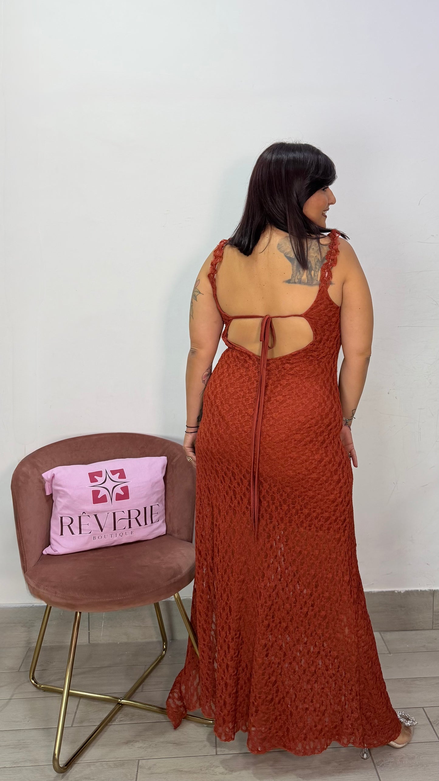 Dress Zora Ruggine 22816