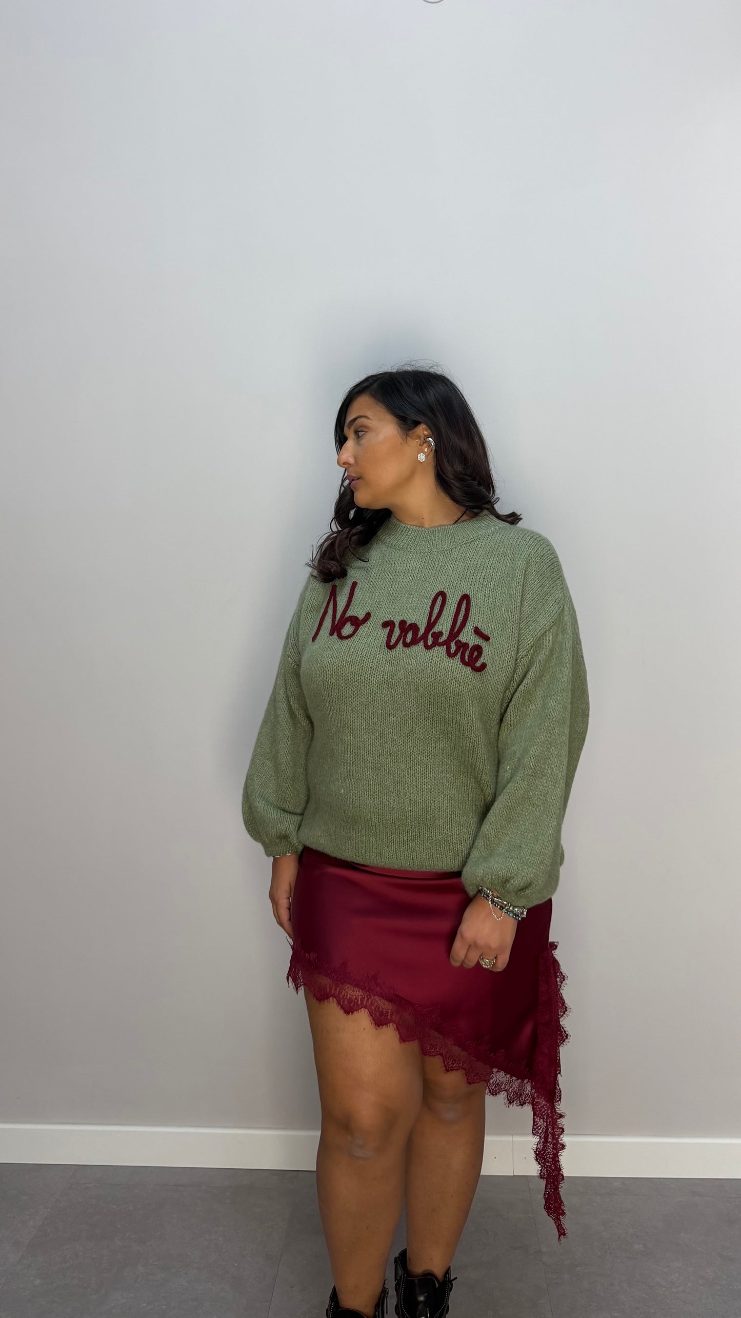 Gonna Mini romance bordeaux 14287