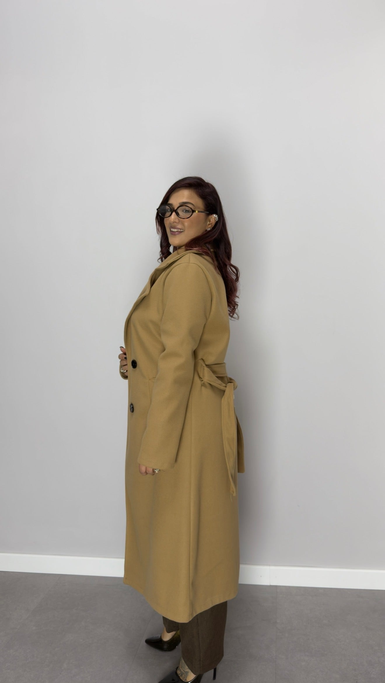 Cappotto Metropoli Cammello 8505