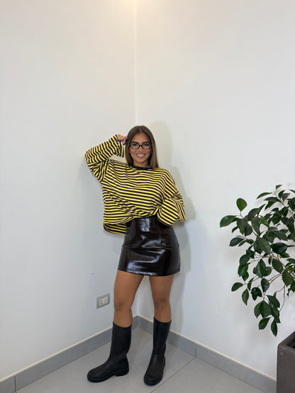 Gonna Mini Rebel Marrone 19325