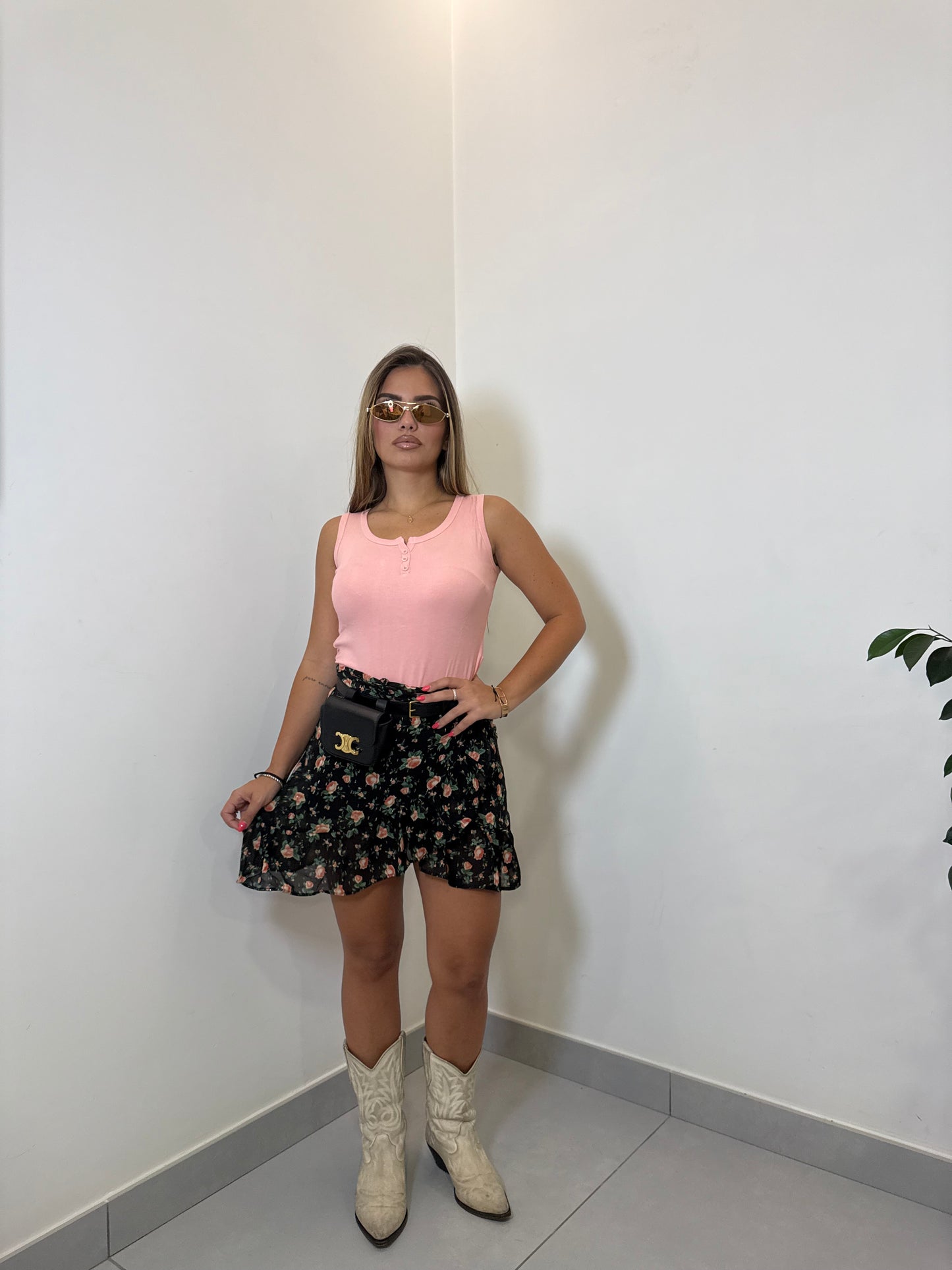 gonna portafoglio floreale