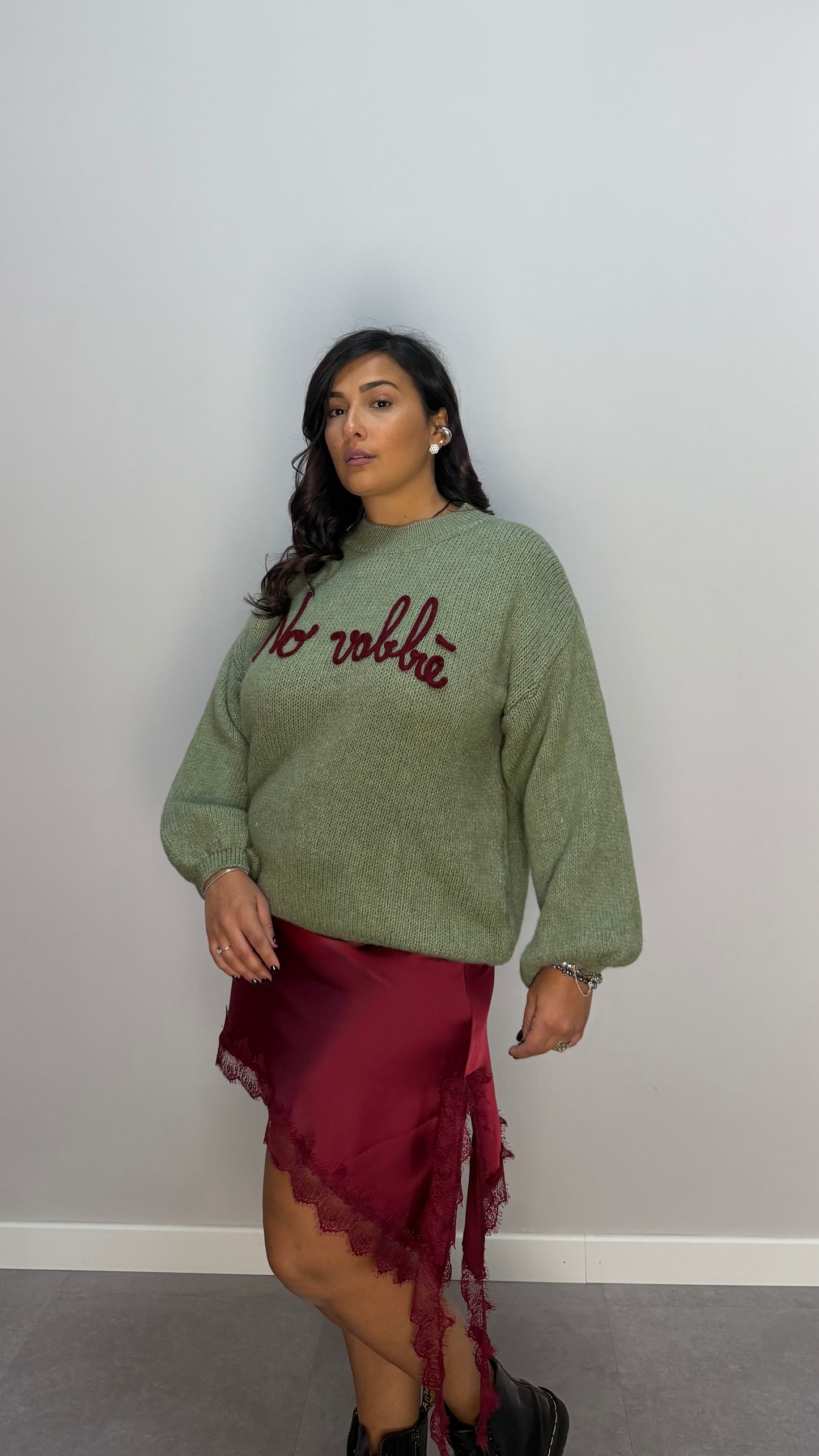 Gonna Mini romance bordeaux 14287