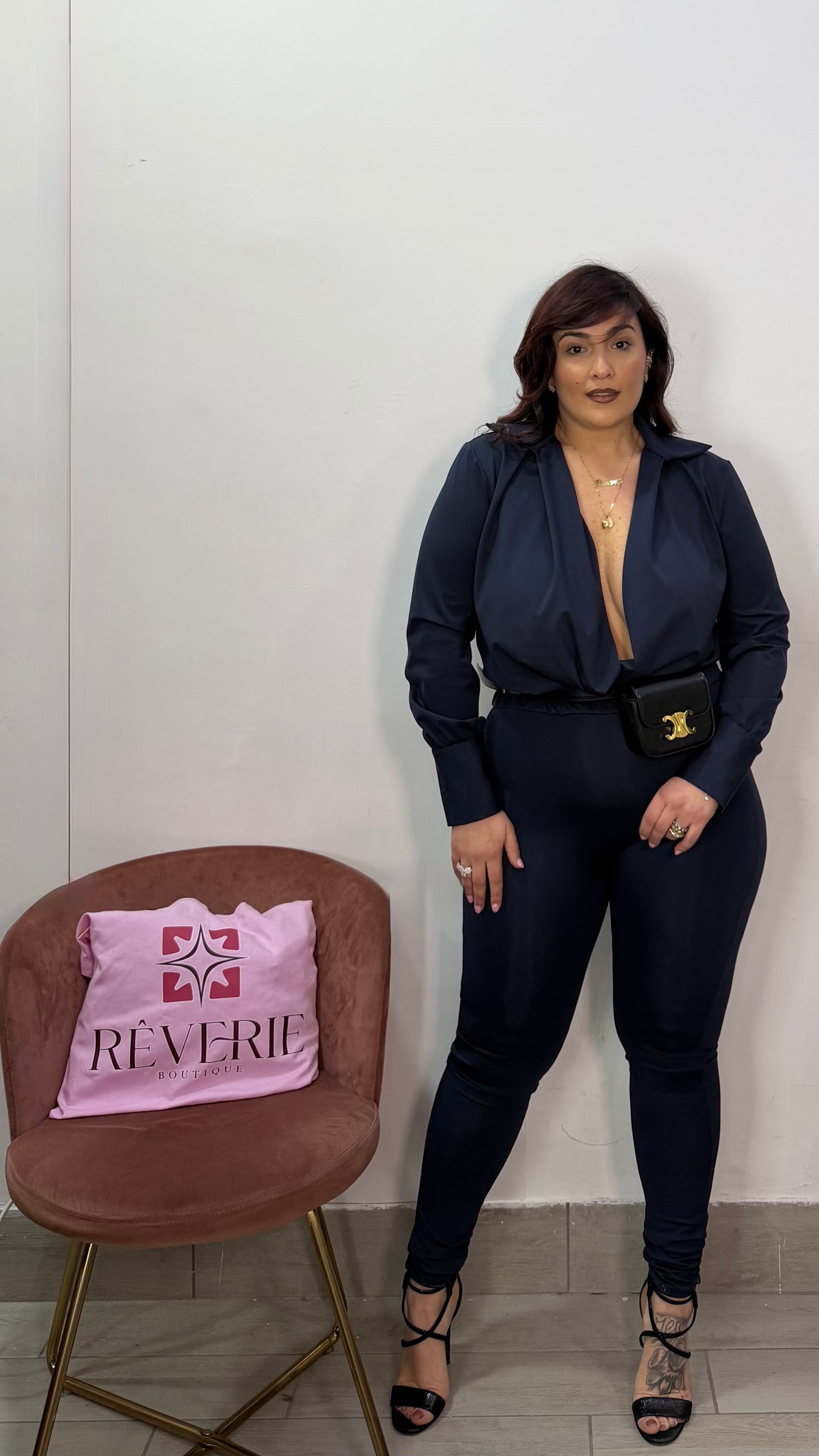Jumpsuit Layla Blu in lycra 3308