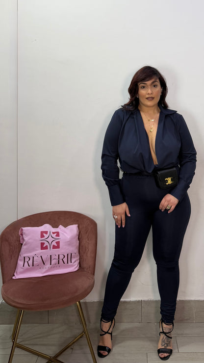 Jumpsuit Layla Blu in lycra 3308