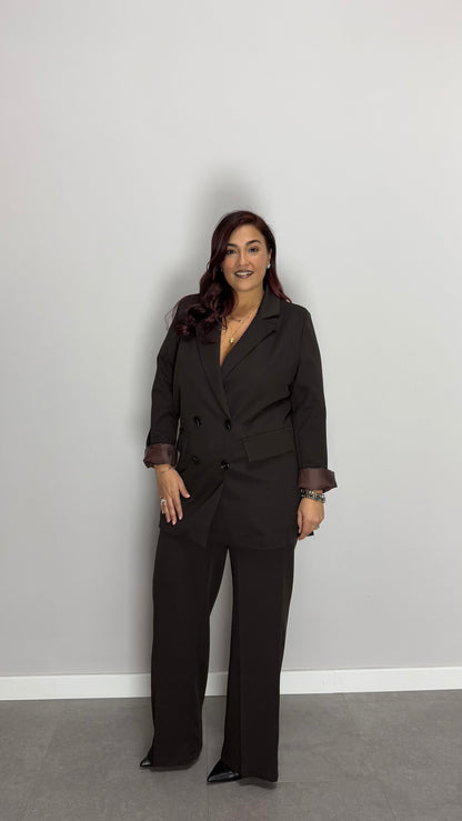 Tailleur Dominus Marrone M12153