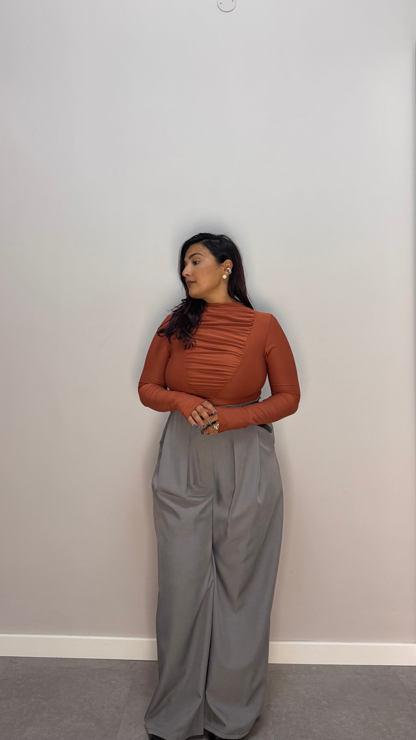 Pantalone Iconico Grigio 18186