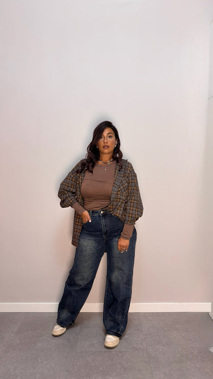 Jeans Sfumato beige Y359