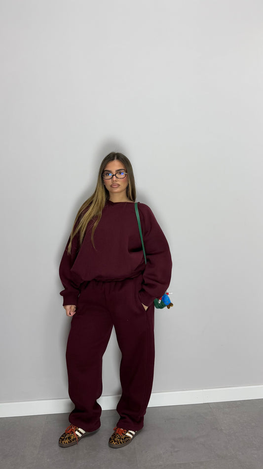 Coordinato Lovina in Tuta Bordeaux L100