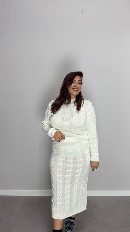 Coordinato Camille Set Bianco