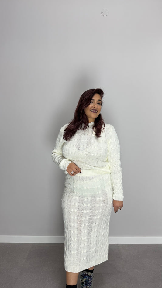 Coordinato Camille Set Bianco